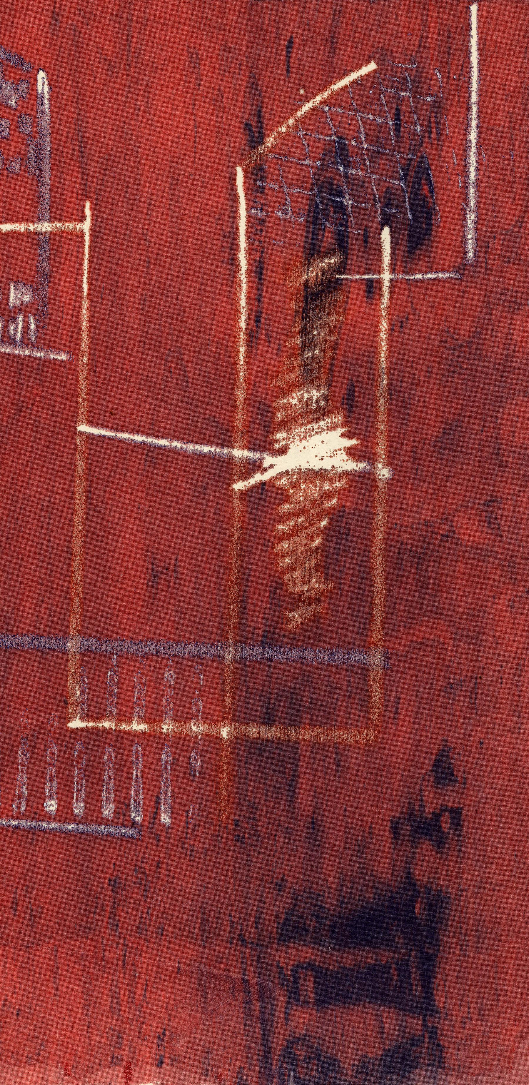untitled
Color serigraph, 1941
Signed and dated lower right (see photo)
Very small edition (less than 10)
(Looks like a red brick building with white windows, probably in Chicago where he lived)
Provenance: Estate of the Artist
Condition: