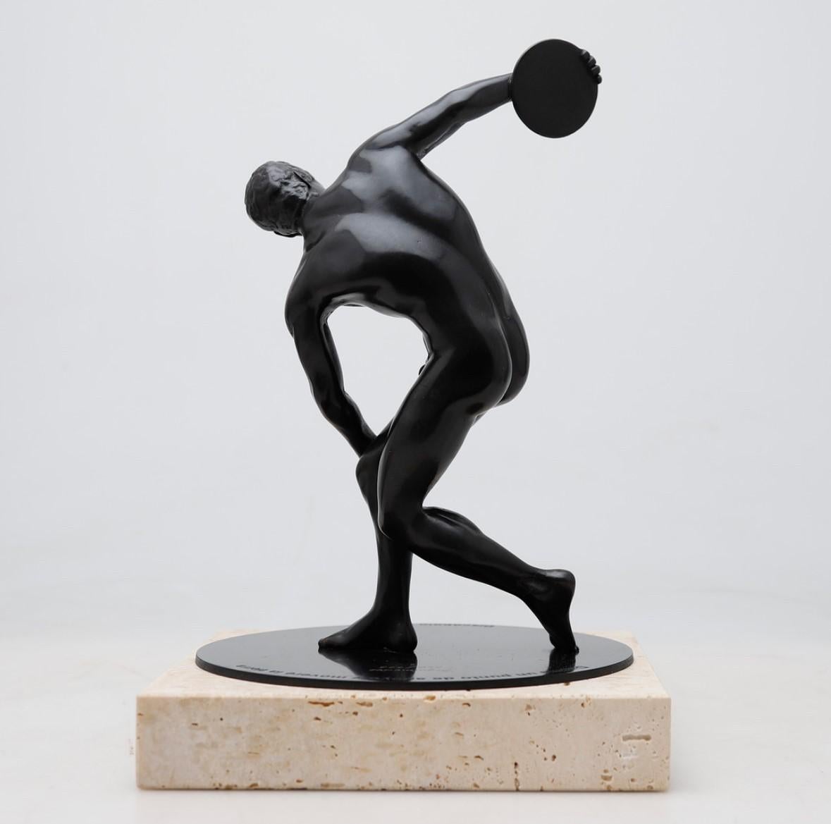 Discobólo Lancellotti – Sculpture von Myron