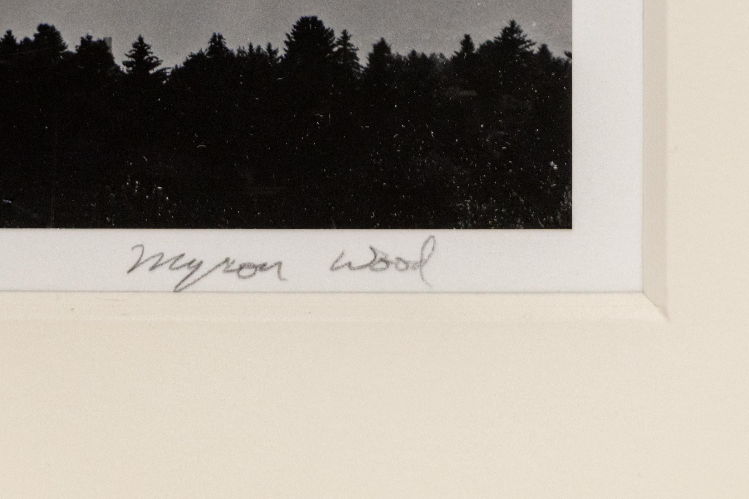 Broadmoor e Front Range (Colorado), anni '70 Paesaggio montano in bianco e nero - Photograph American Modern di Myron Wood