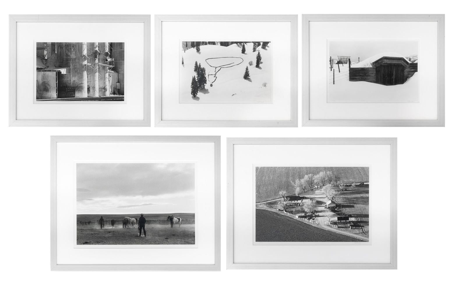 Myron Wood Landscape Photograph - Group of Five Gelatin Silver Prints