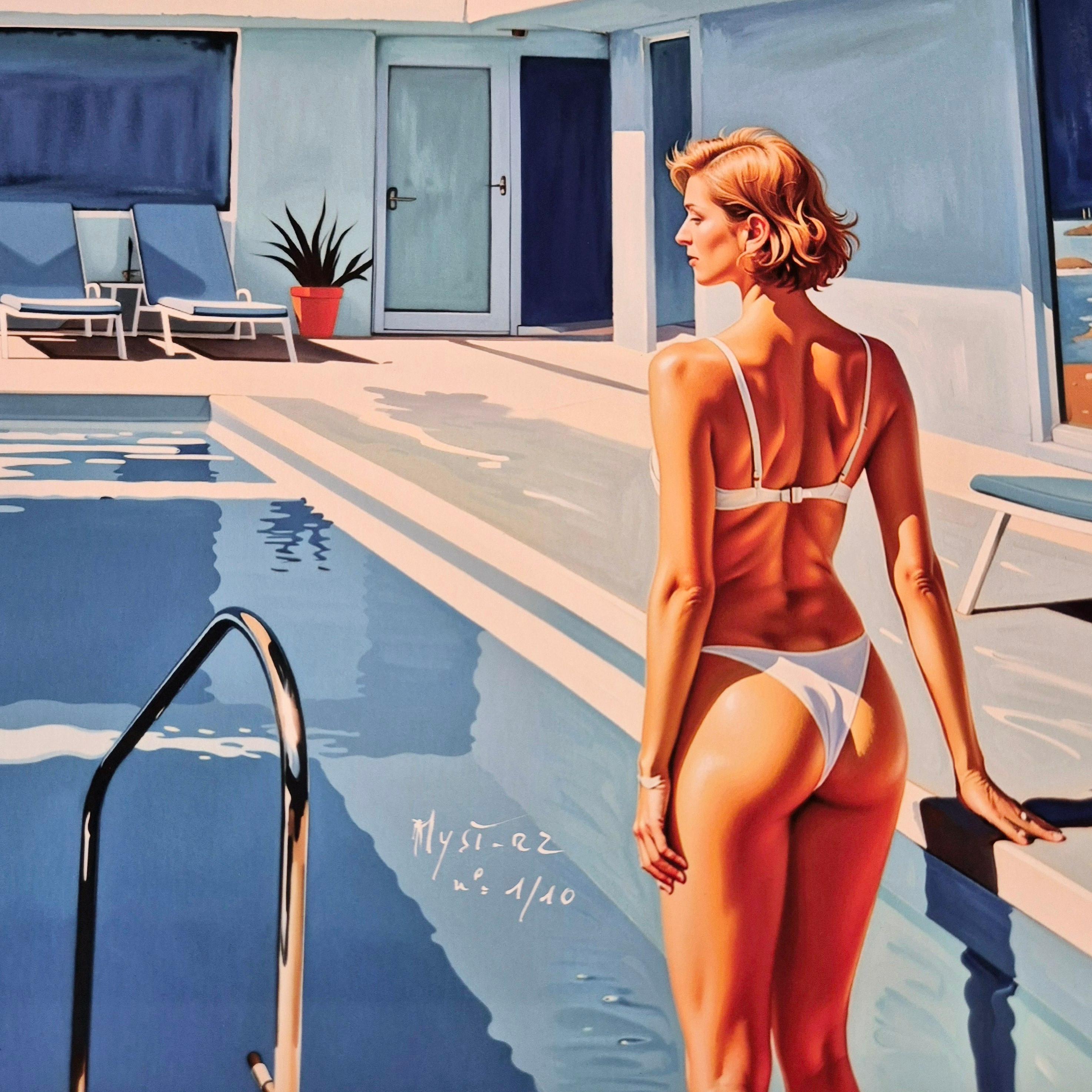 Contemporary Myst-RZ, Snow White morning routine,  signed and numeroted 1/10, 2024 For Sale