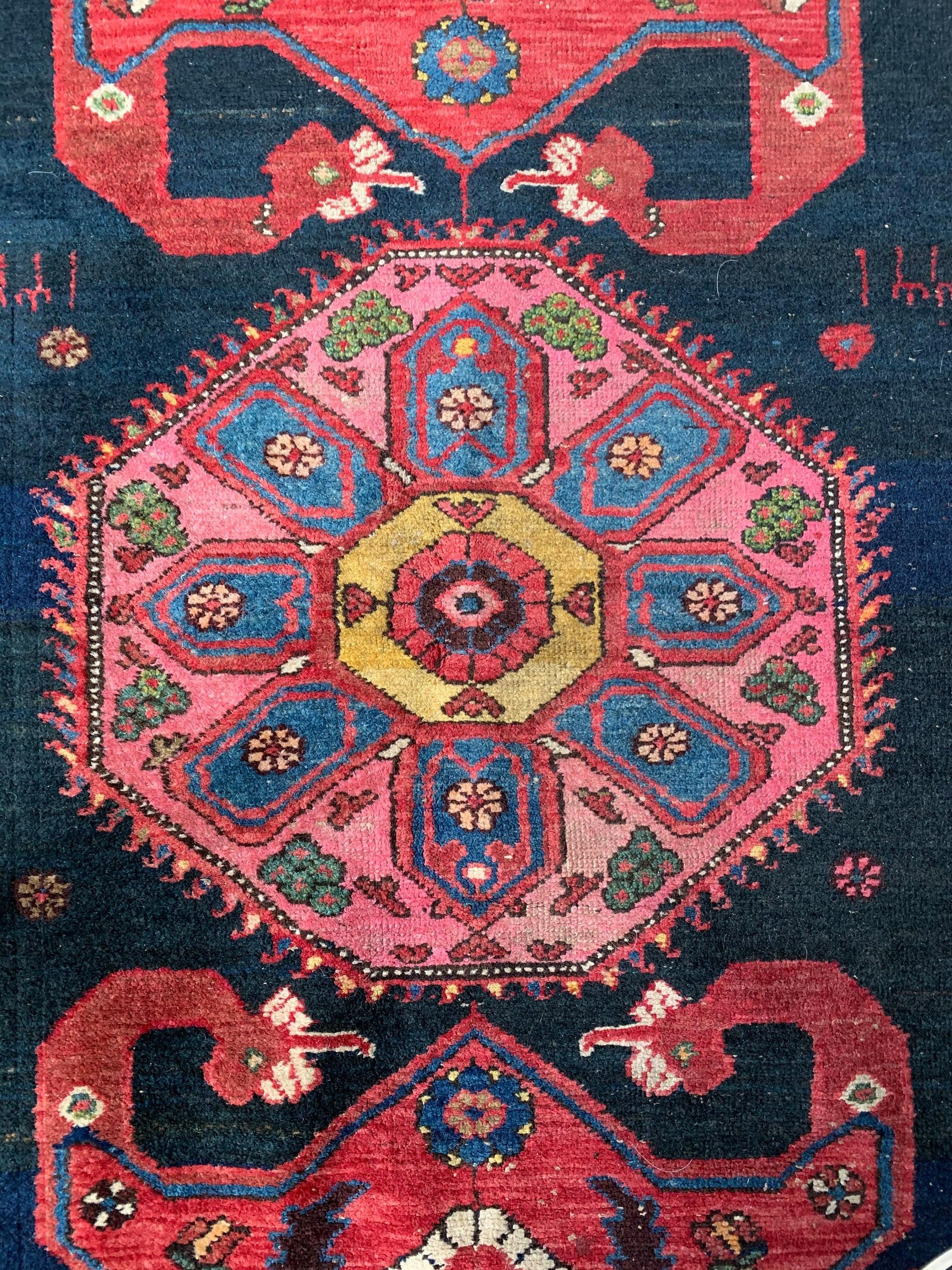 Prince Mysterious Dated Tribal Antique Rug

About: Super mysterious antique rug woven in the villages of the epicenter of rug weaving. such a bold piece, from the imbalanced sizes of the motifs to the choice of color throughout the rug. this rug