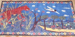 Mysterious Indonesian Animal Batik Textile