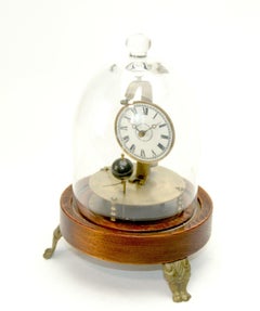 Mystery Briggs Rotary Conical Pendulum Glass Dome Flying Ball Clock