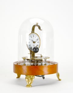 Mystery Briggs Rotary Conical Pendulum Glass Dome Flying Ball Clock