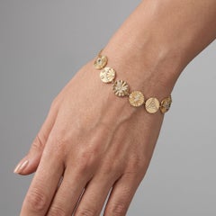 Mystic Talisman 14K (or 18k upon request) Yellow Gold Bangle Charm Bracelet