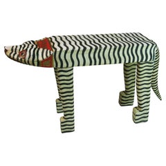 Mystical Cat Small Drink Table/Sculpture