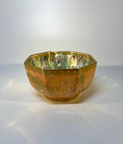 Mystical Creatures, Golden Wedgwood Lustre Bowl By Daisy Makeig-Jones, c 1925
