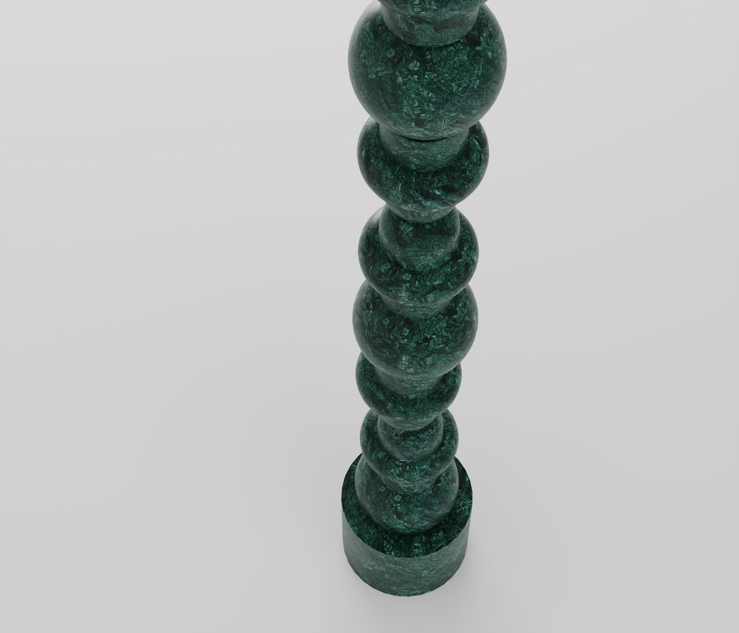 Art Deco Mystique Marble Totem For Sale