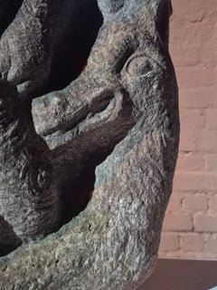 Criatura mítica - fragmento de piedra S. XVII