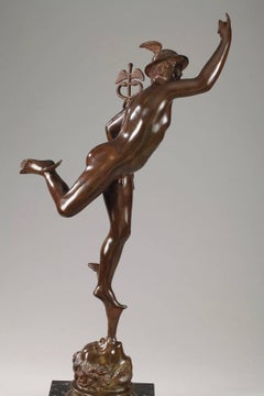 Mythological Bronze Mercury after Giambologna