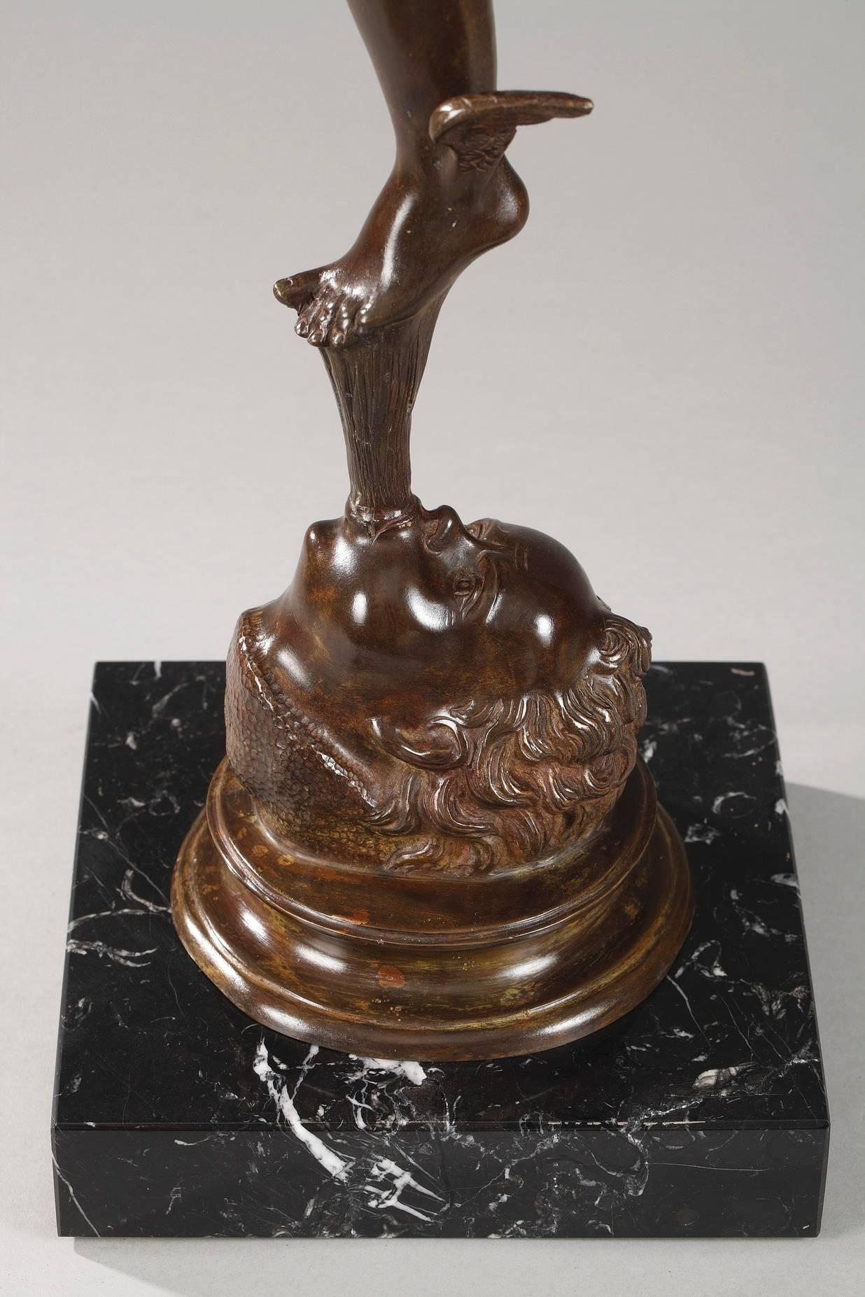 20th Century Mythological Bronze Mercury after Giambologna