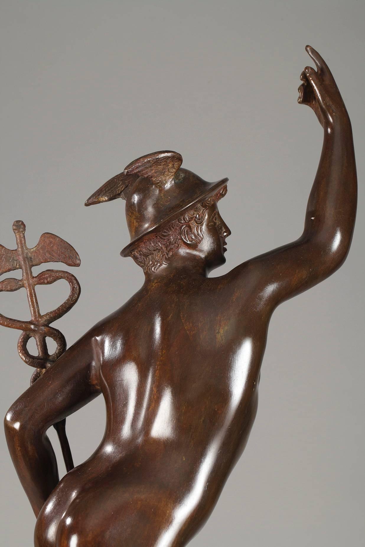 Mythological Bronze Mercury after Giambologna 1