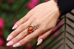 Mythological Nagual Jaguar Vintage Ring