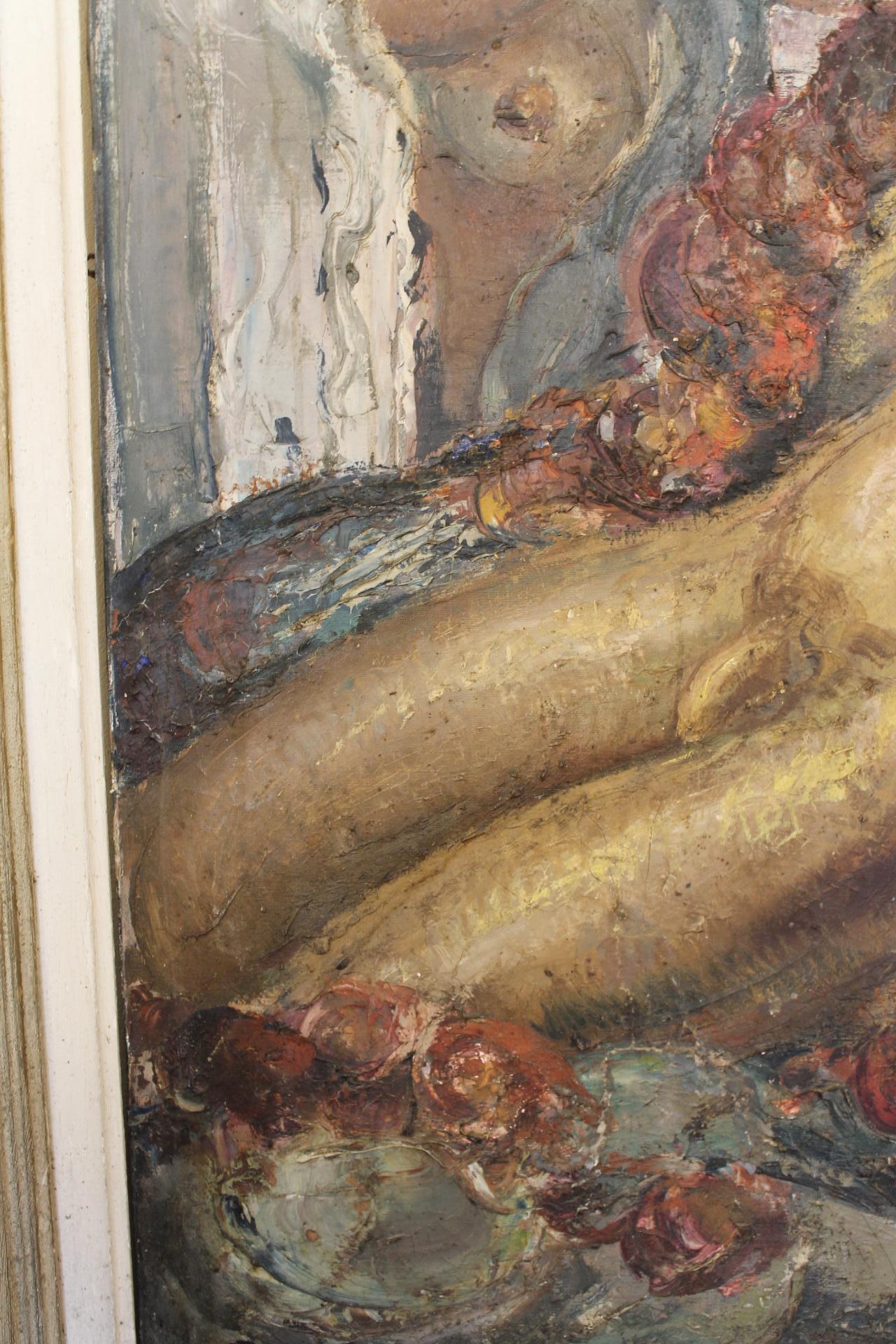 Pintura Mitológica, F.Quelvée, Francés, 1940 2