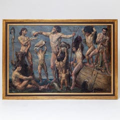 Escena mitológica, Aksel Jorgensen, 1883-1957