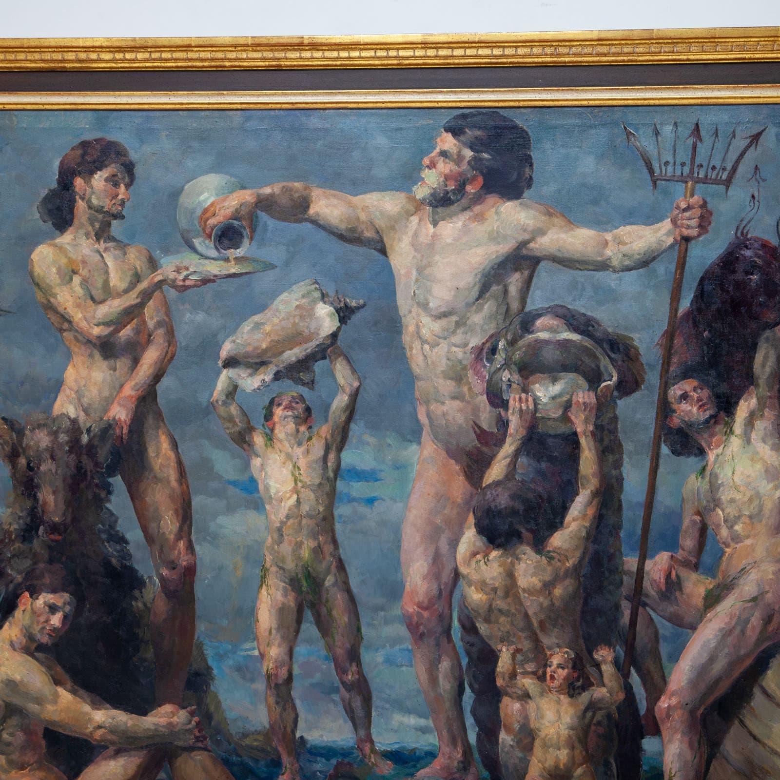 Escena mitológica, Aksel Jorgensen, 1883-1957 Lienzo en venta