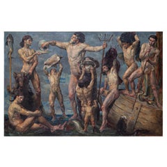 Mythological scene, Aksel Jorgensen, 1883-1957
