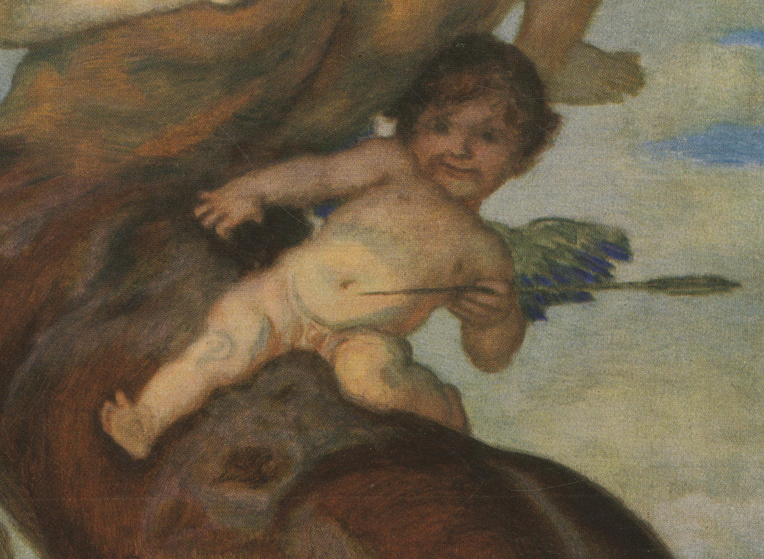 Papier Scène mythologique - 