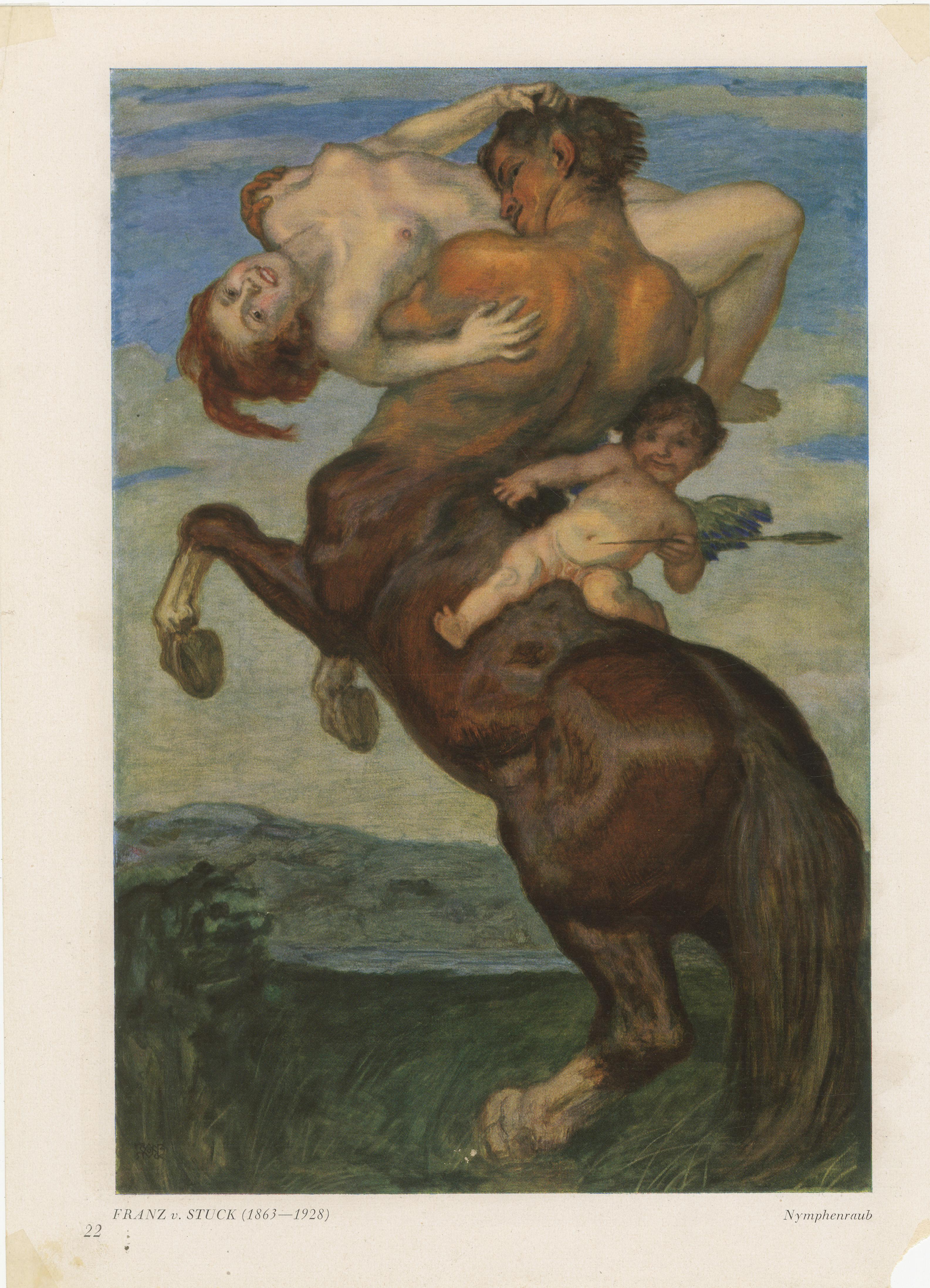 Scène mythologique - 