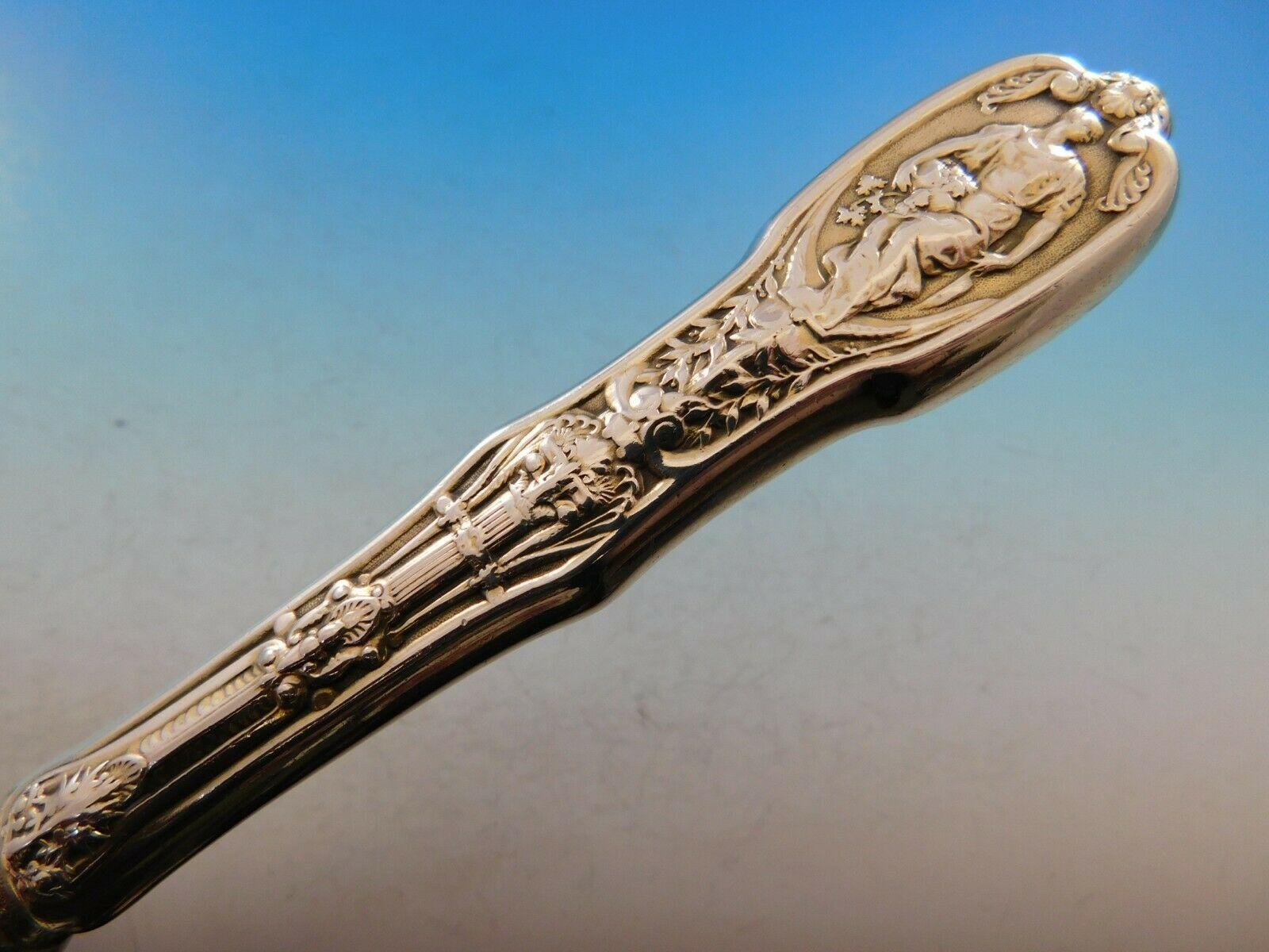 20th Century Mythologique by Gorham Sterling Silver Asparagus Server HHAS circa 1890 Pierced