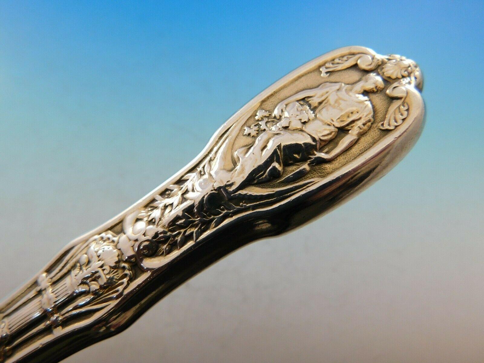 Mythologique by Gorham Sterling Silver Asparagus Server HHAS circa 1890 Pierced 1