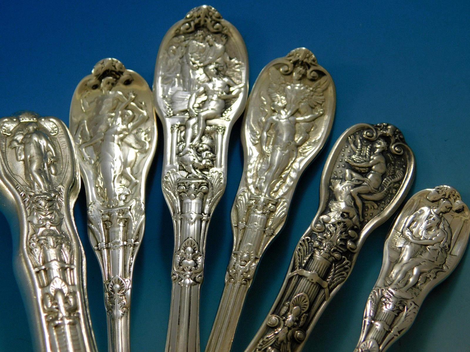 Mythologique by Gorham Sterling Silver Flatware Set for 12 Service 76 pcs Dinner 2