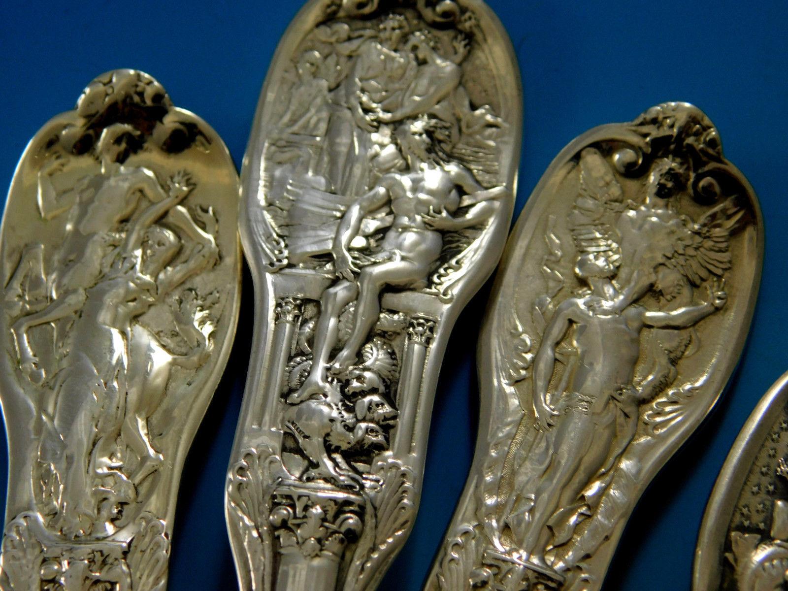 Mythologique by Gorham Sterling Silver Flatware Set for 12 Service 76 pcs Dinner 3