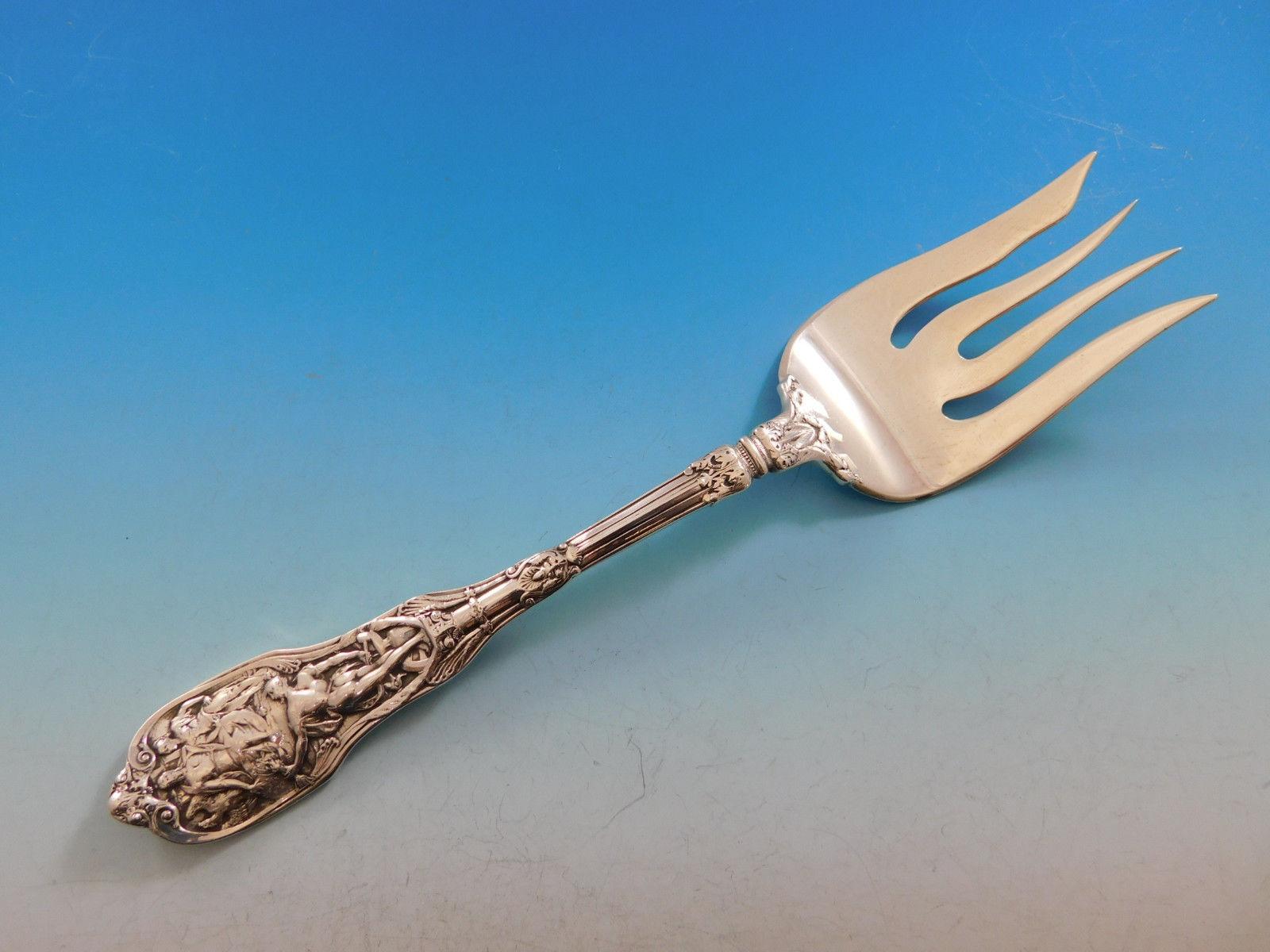 Mythologique by Gorham Sterling Silver Flatware Set for 12 Service 76 pcs Dinner 4