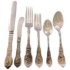 Mythologique by Gorham Sterling Silver Flatware Set for 12 Service 76 pcs Dinner