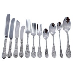 Mythologique by Gorham Sterling Silver Flatware Set Service 192 pcs Dinner Old
