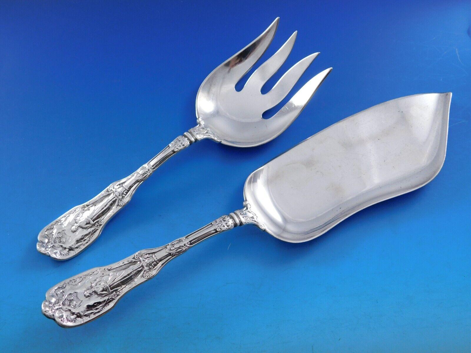 Set di posate in argento Sterling Mythologique by Gorham Servizio da 91 pezzi per la cena in vendita 5