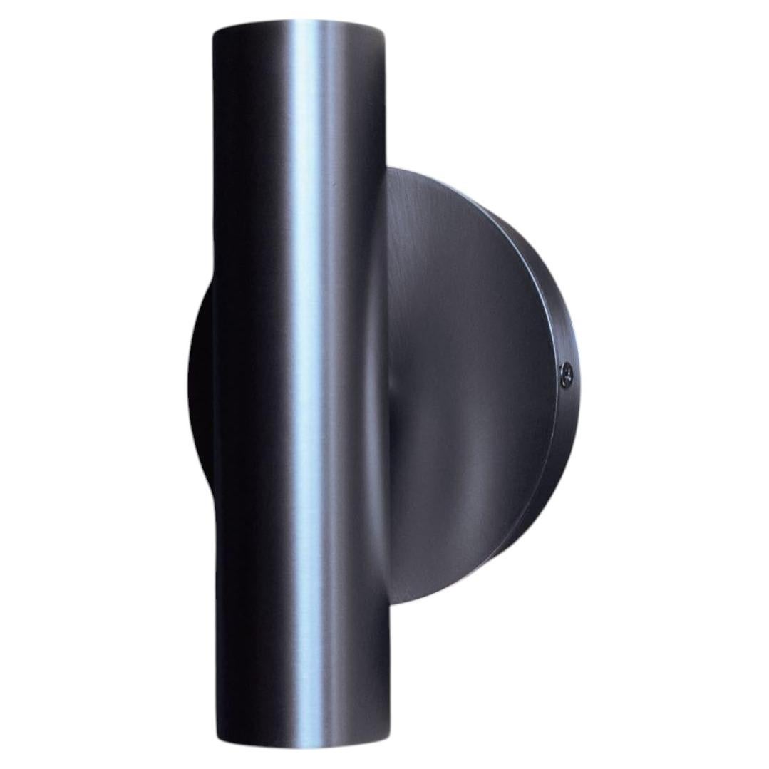 Mythos 2 Lights LED Wall Light in Satin Nickel by Aggiolight