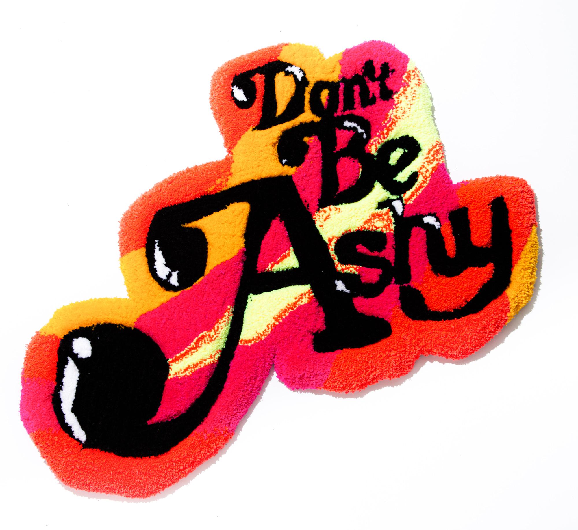 DON’T BE ASHY   - Mixed Media Art by Mz. Icar