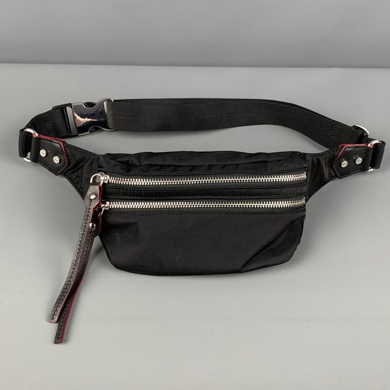 MZ WALLACE Black Nylon BeltBag For Sale at 1stDibs