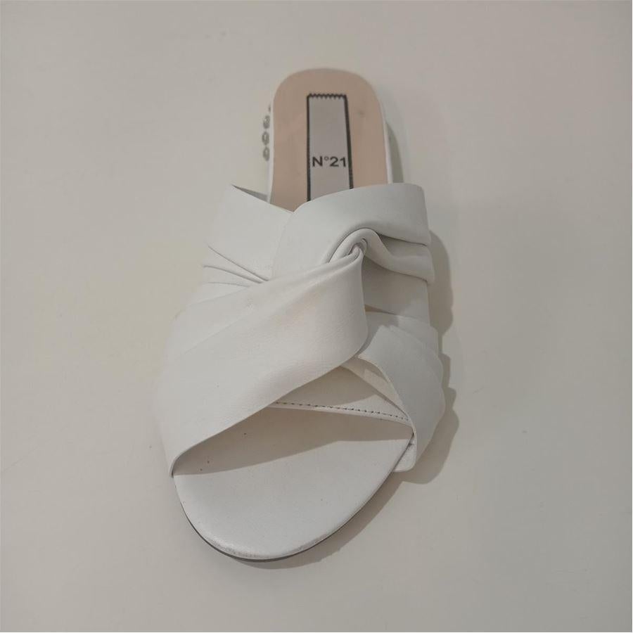 Gray N° 21 Open slipper size 38 For Sale