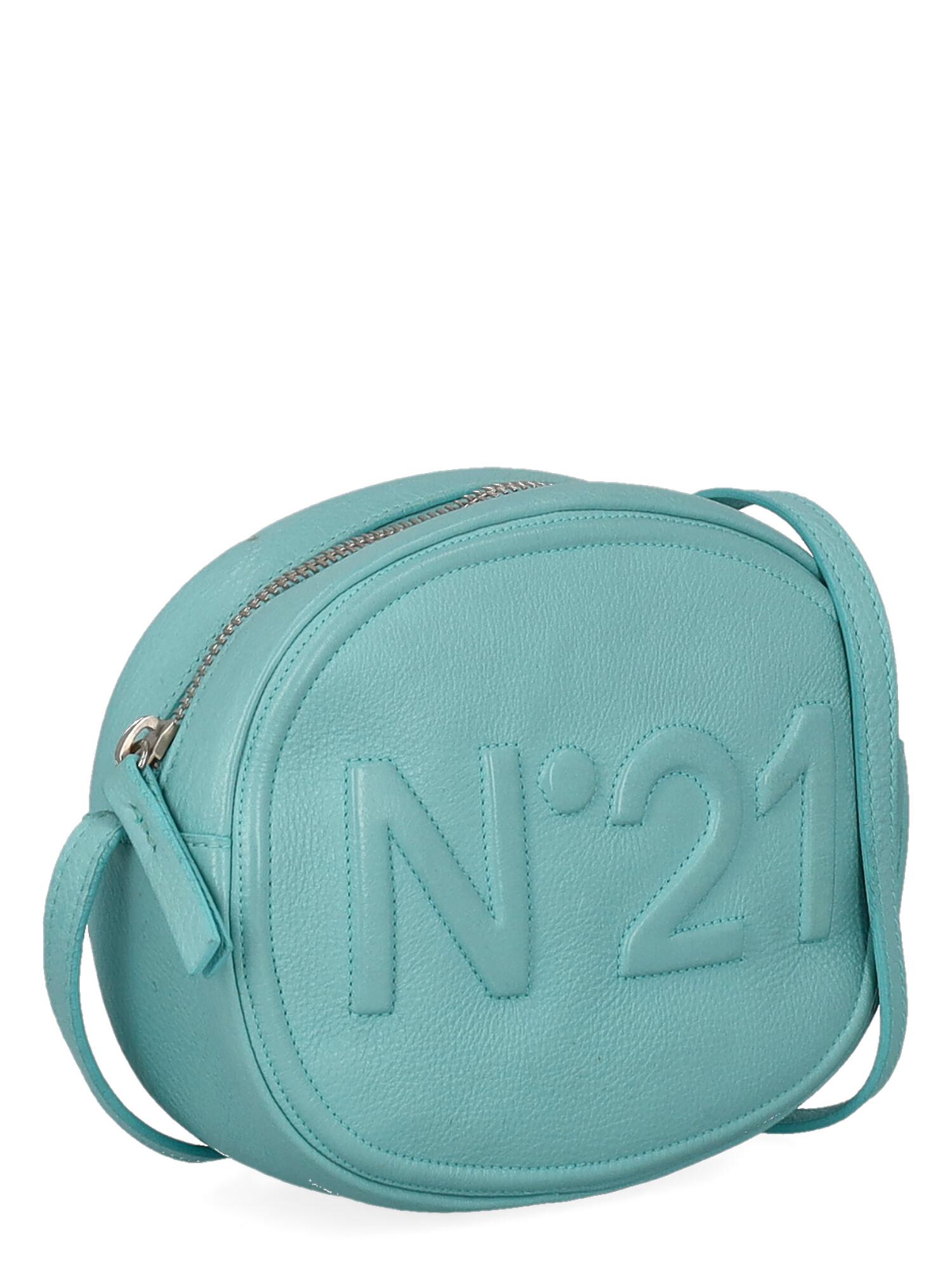 N 21 Women Shoulder bags Blue Leather  In Good Condition For Sale In Milan, IT