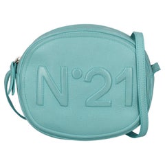 N 21 Women Shoulder bags Blue Leather 