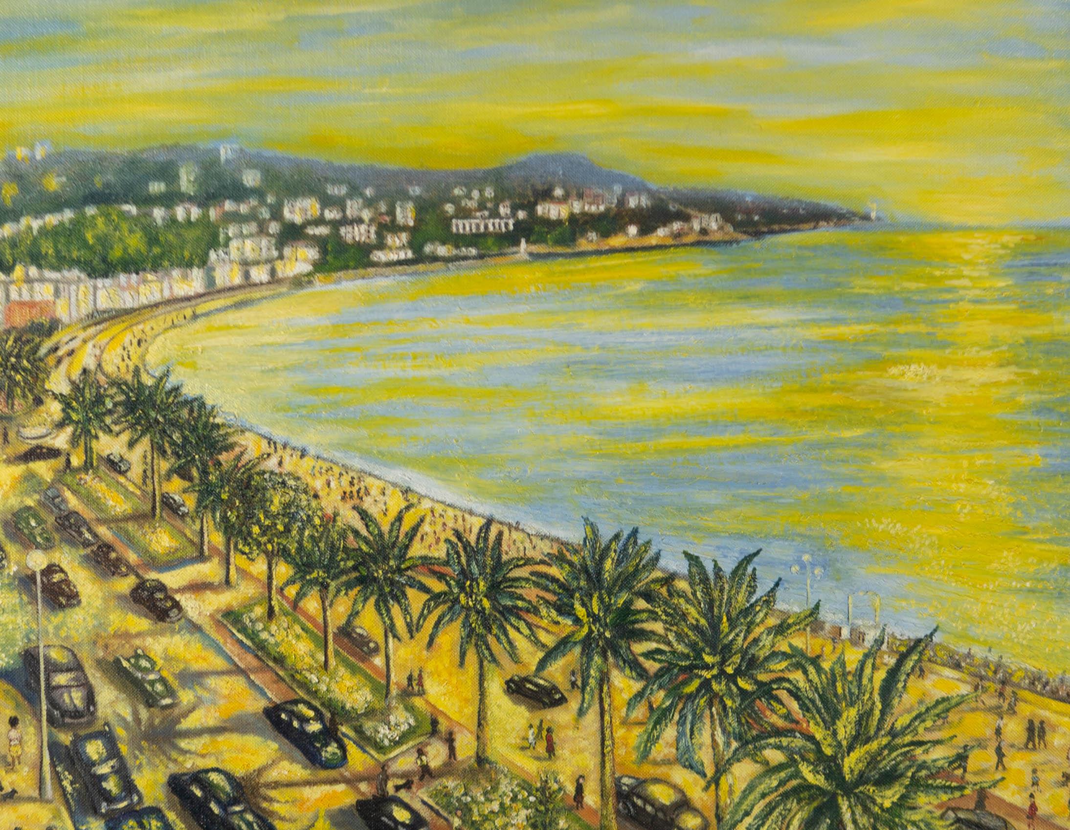 N. Arnold - 1959 Oil, Beach View For Sale 1