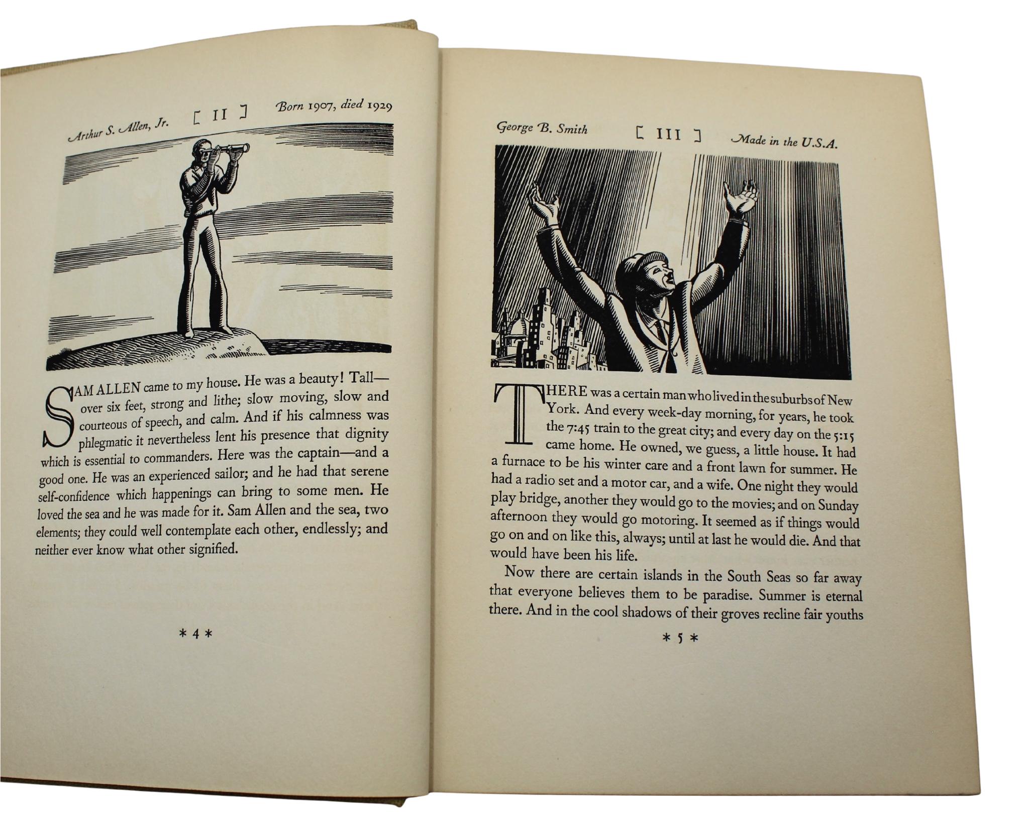 N by E di Rockwell Kent, illustrato da Rockwell Kent, Prima edizione commerciale, 1930 in vendita 2