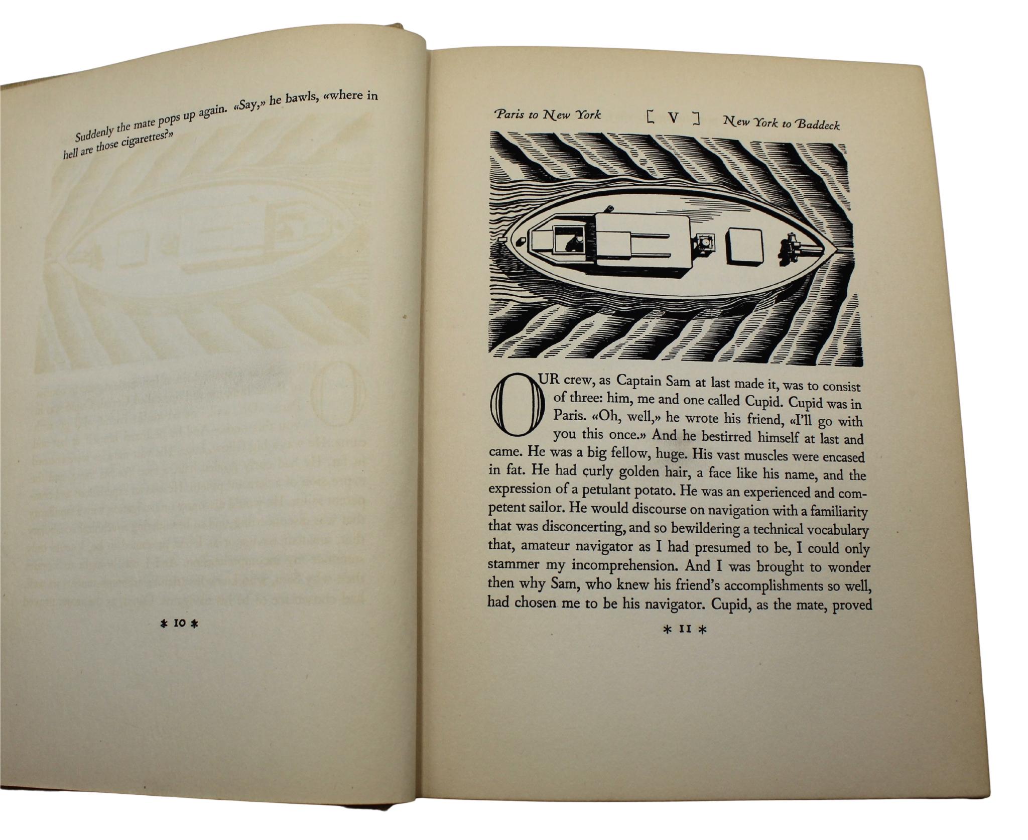 N by E di Rockwell Kent, illustrato da Rockwell Kent, Prima edizione commerciale, 1930 in vendita 3