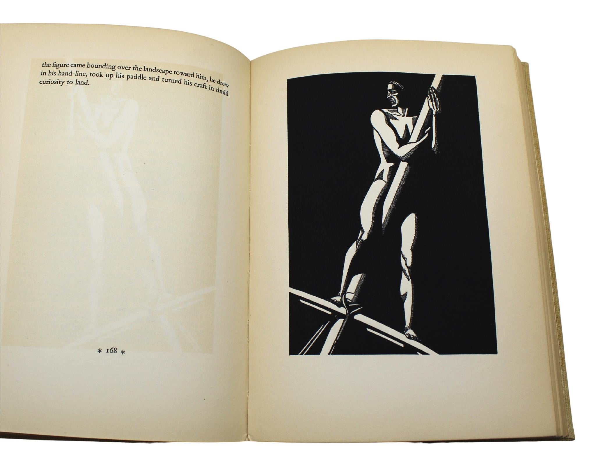 N by E di Rockwell Kent, illustrato da Rockwell Kent, Prima edizione commerciale, 1930 in vendita 5