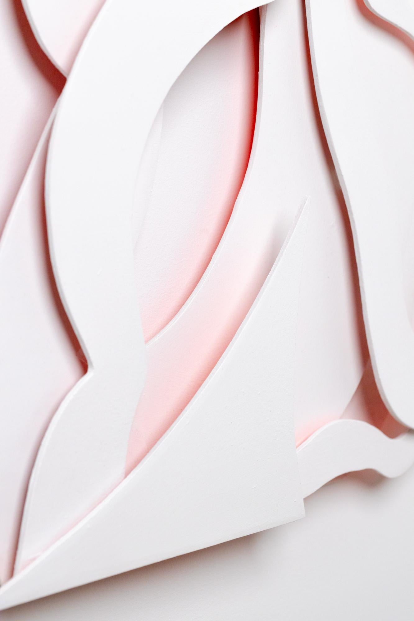 „Louise III“, Acryl auf Holz, Geometrische abstrakte Skulptur (Zeitgenössisch), Painting, von NDA