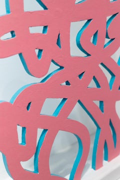 "Untitled I", Acrylic on Wood,  Abstract Sculpture, Geometric Abstraction