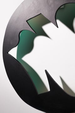 "Senza titolo II", Acrilico su Wood, Scultura astratta, astrazione geometrica