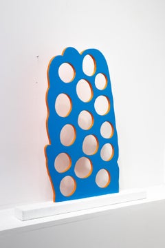 « Untitled VIII », acrylique sur bois, Sculpture abstraite géométrique