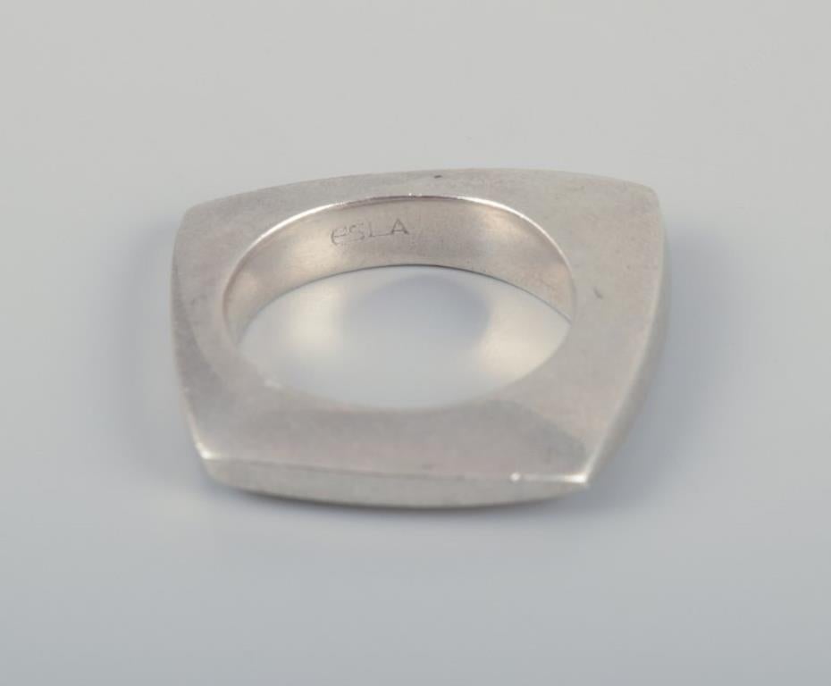 N. E. From et d'autres orfèvres danois. Quatre anneaux en argent sterling. en vente 5