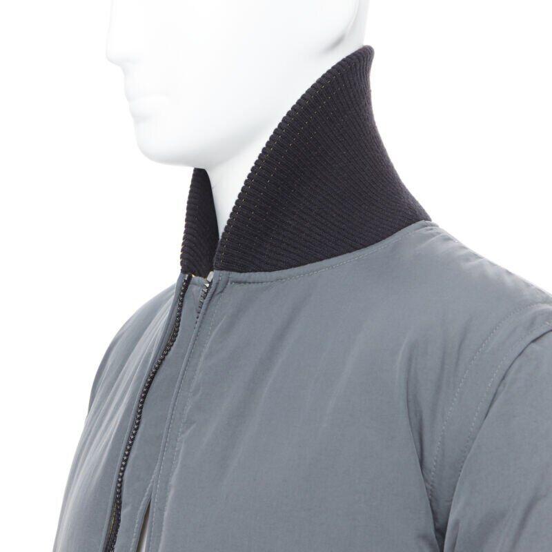 N HOOLYWOOD bomber imbottito in piuma d'oca foderato in giallo grigio a contrasto S
Riferimento: CRTI/A00256
Marchio: N Hoolywood
Modello: Giacca imbottita
Materiale: Nylon
Colore: Grigio
Modello: Tinta unita
Chiusura: zip
Dettagli extra: Imbottito