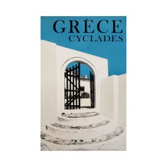 1967 original travel poster Grèce - Cyclades by N. Kontos - Greece