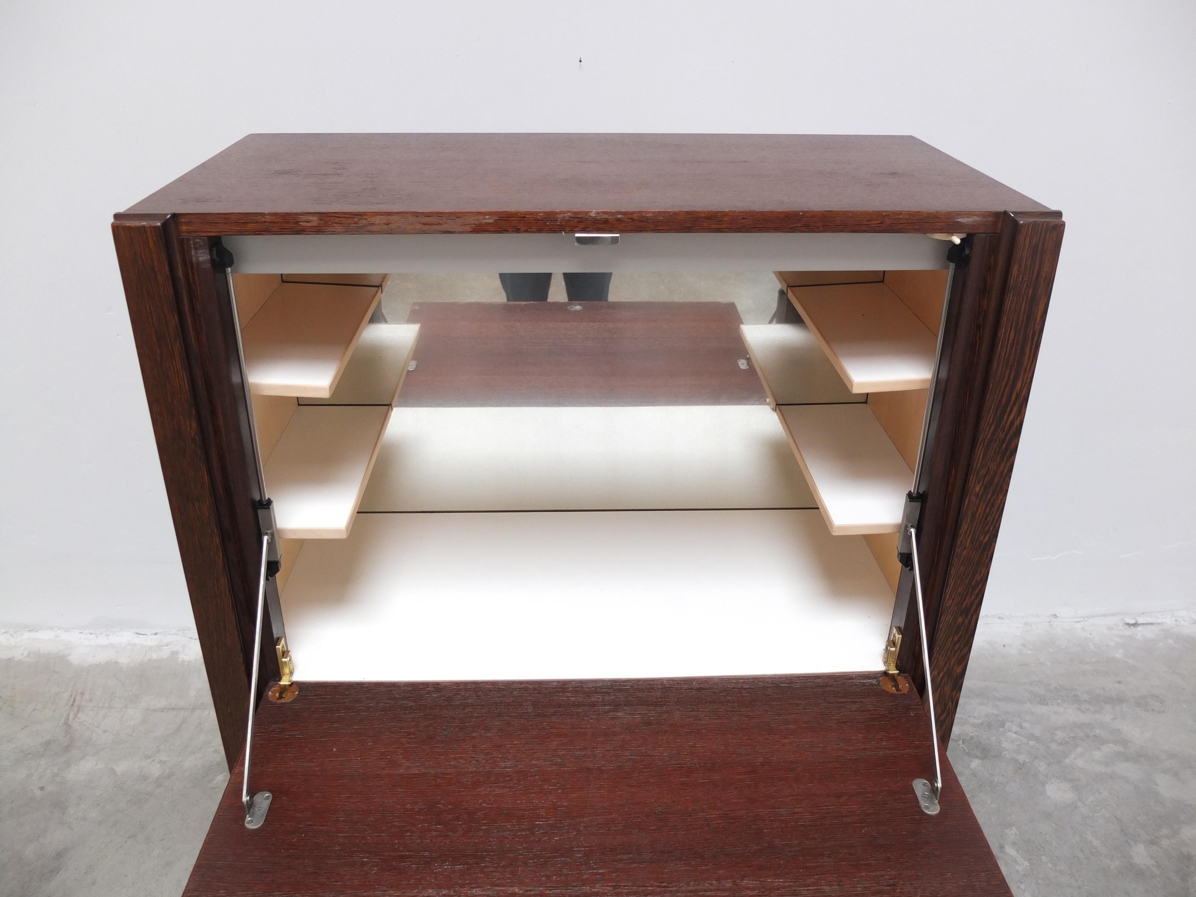 N-Line 'Team Program 500' Bar Cabinet in Wengé, 1966 For Sale 12